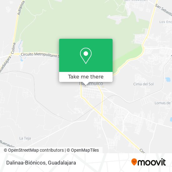 Dalinaa-Biónicos map