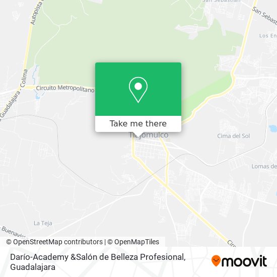 Darío-Academy &Salón de Belleza Profesional map