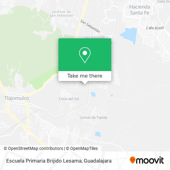 Escuela Primaria Brijido Lesama map