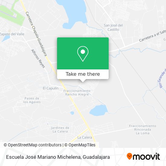 Mapa de Escuela José Mariano Michelena