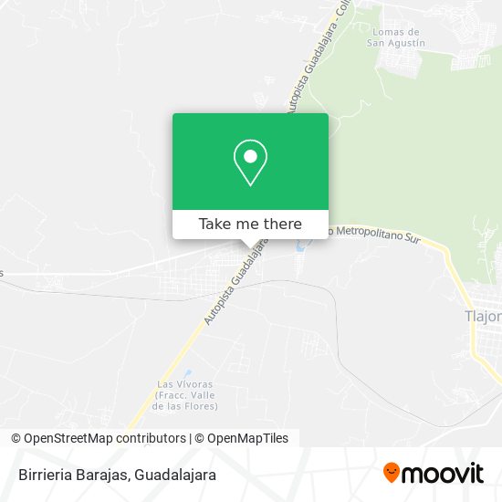 Mapa de Birrieria Barajas