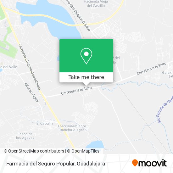 Farmacia del Seguro Popular map