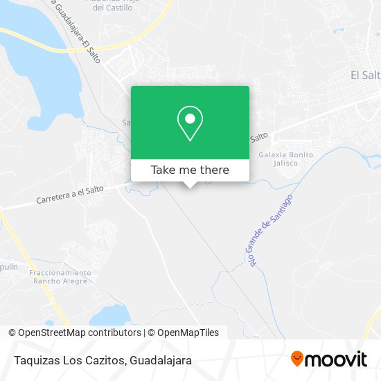 Mapa de Taquizas Los Cazitos