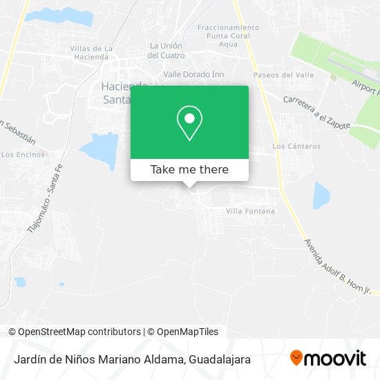 Jardín de Niños Mariano Aldama map