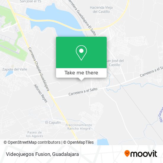 Mapa de Videojuegos Fusion
