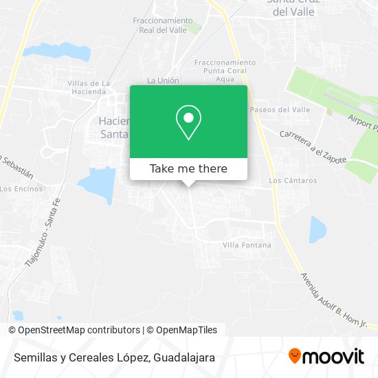 Mapa de Semillas y Cereales López