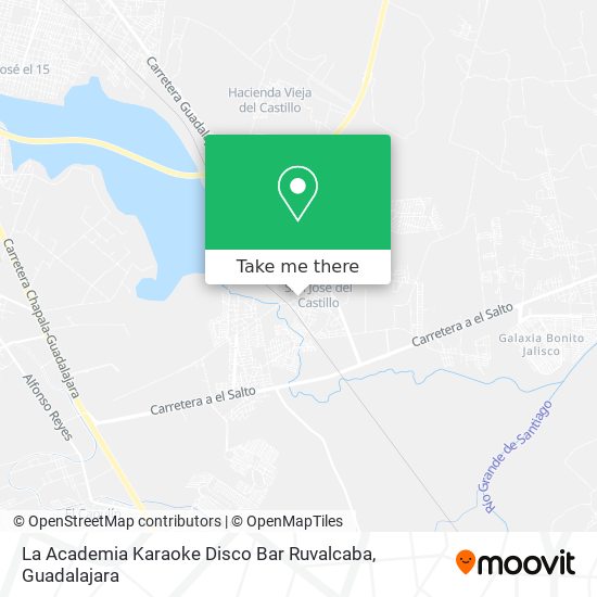 La Academia Karaoke Disco Bar Ruvalcaba map