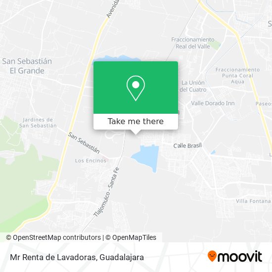 Mr Renta de Lavadoras map
