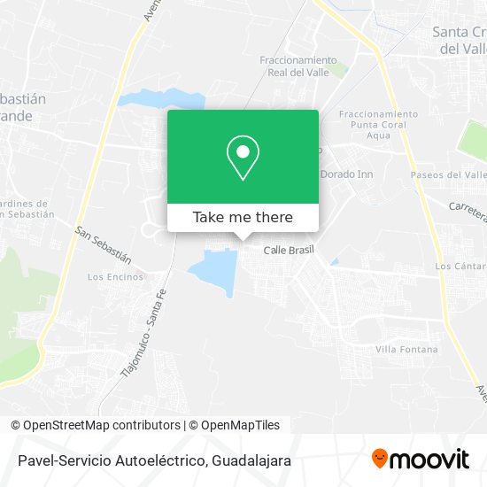 Mapa de Pavel-Servicio Autoeléctrico