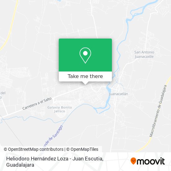 Mapa de Heliodoro Hernández Loza - Juan Escutia