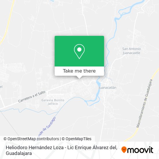 Mapa de Heliodoro Hernández Loza - Lic Enrique Álvarez del