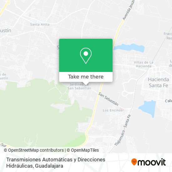 Transmisiones Automáticas y Direcciones Hidráulicas map