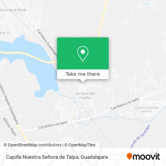 Mapa de Capilla Nuestra Señora de Talpa