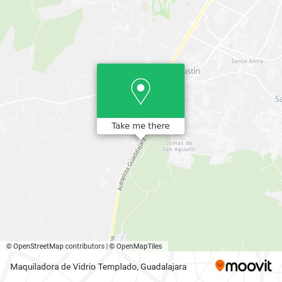 Mapa de Maquiladora de Vidrio Templado