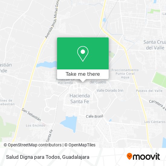 Salud Digna para Todos map