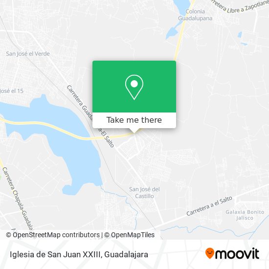 Iglesia de San Juan XXIII map