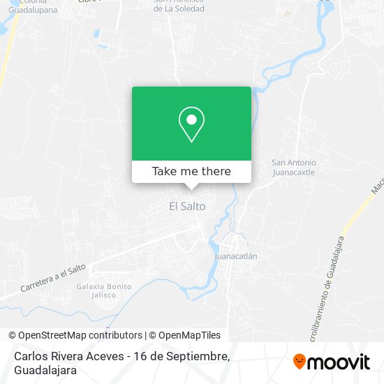 Mapa de Carlos Rivera Aceves - 16 de Septiembre