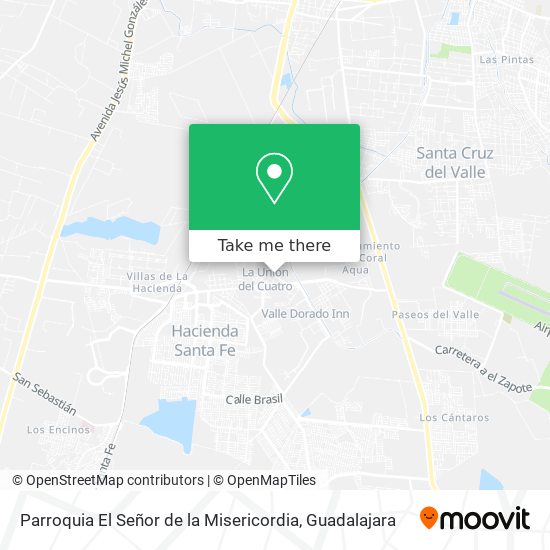 Parroquia El Señor de la Misericordia map