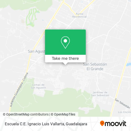 Escuela C.E. Ignacio Luis Vallarta map