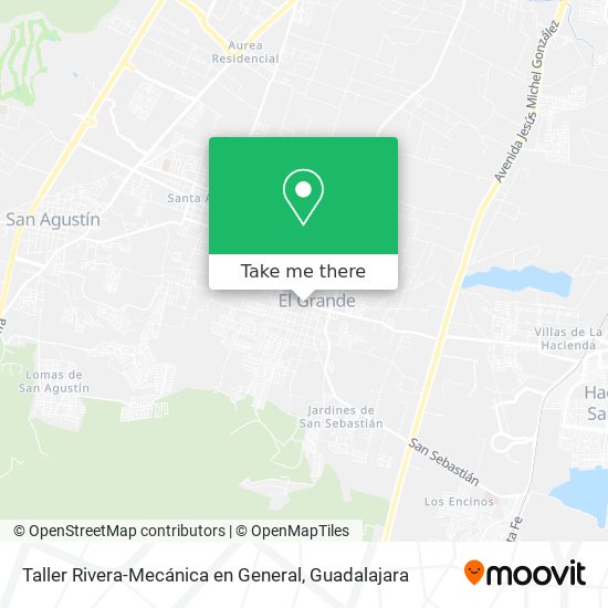 Taller Rivera-Mecánica en General map