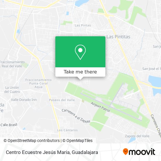 Centro Ecuestre Jesús Maria map
