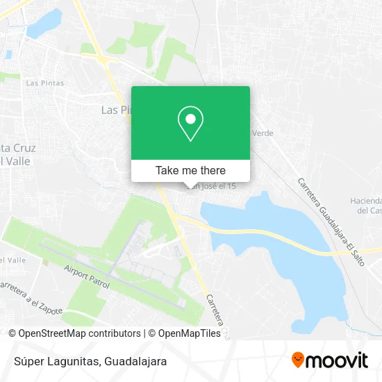 Súper Lagunitas map