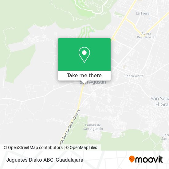 Juguetes Diako ABC map