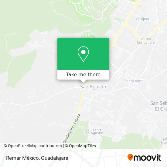 Mapa de Remar México