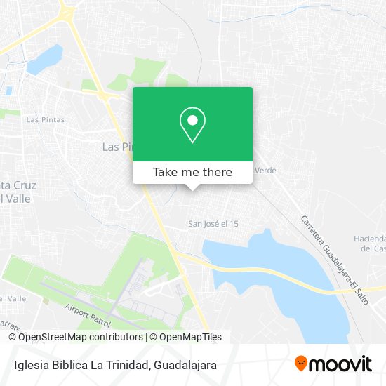 Iglesia Bíblica La Trinidad map