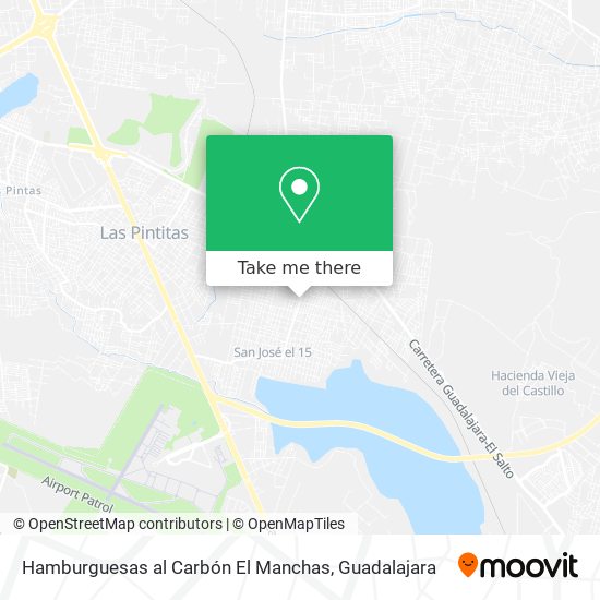 Mapa de Hamburguesas al Carbón El Manchas