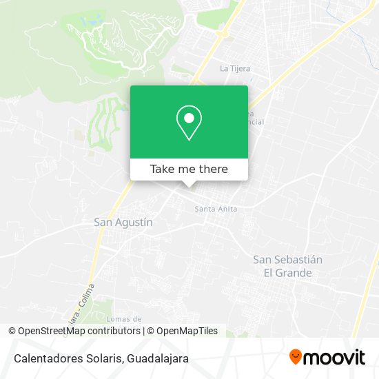 Mapa de Calentadores Solaris
