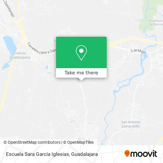Escuela Sara García Iglesias map