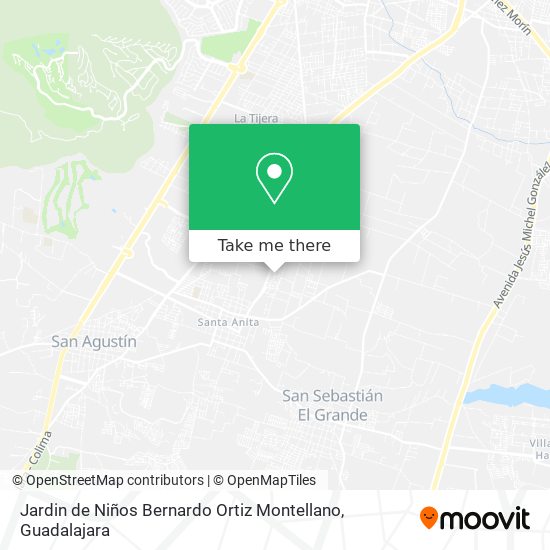 Jardin de Niños Bernardo Ortiz Montellano map