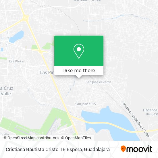 Mapa de Cristiana Bautista Cristo TE Espera