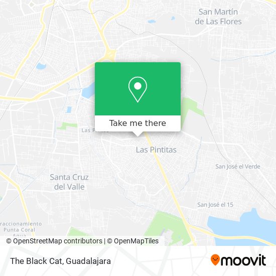 Mapa de The Black Cat
