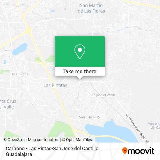 Mapa de Carbono - Las Pintas-San José del Castillo