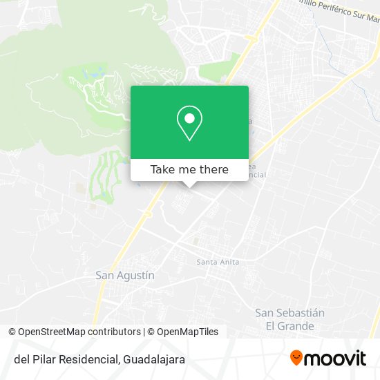 del Pilar Residencial map