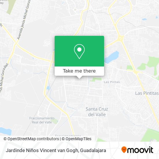 Mapa de Jardinde Niños Vincent van Gogh