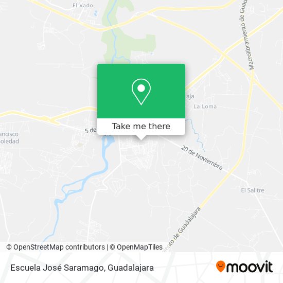 Escuela José Saramago map