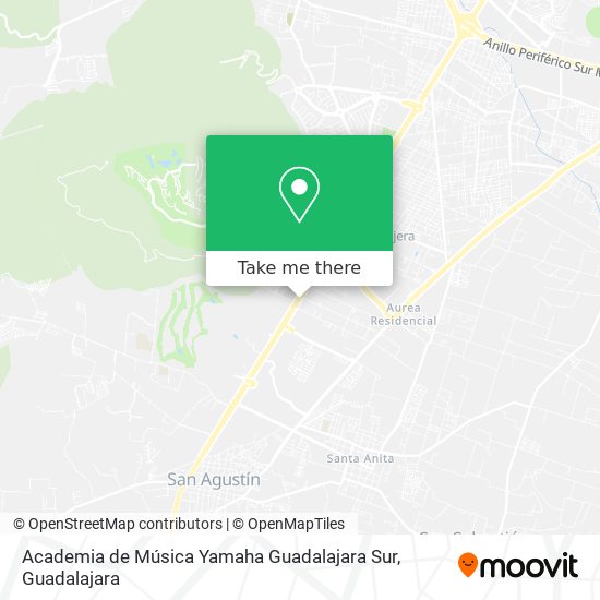 Academia de Música Yamaha Guadalajara Sur map