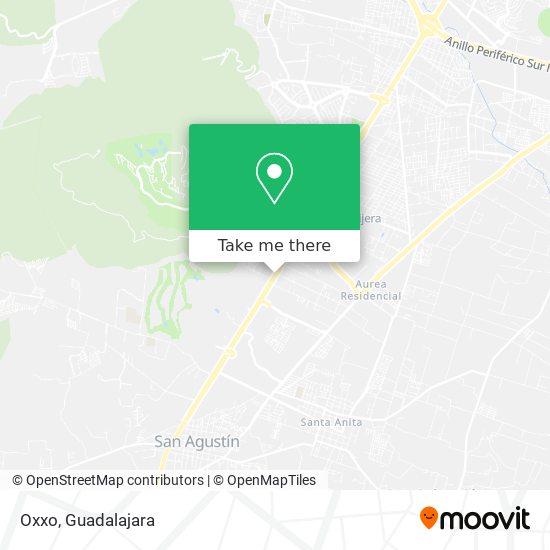 Mapa de Oxxo
