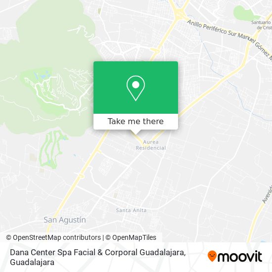 Dana Center Spa Facial & Corporal Guadalajara map