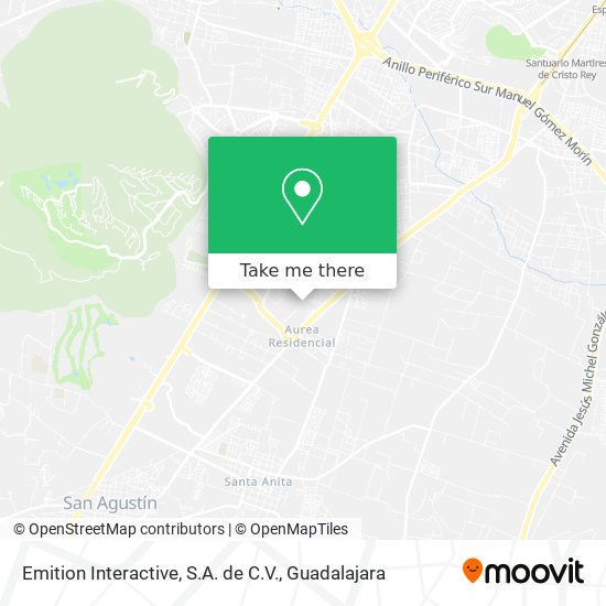 Emition Interactive, S.A. de C.V. map