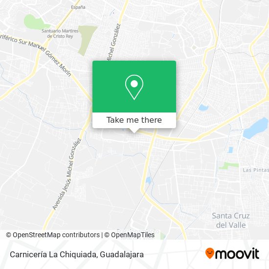 Carnicería La Chiquiada map
