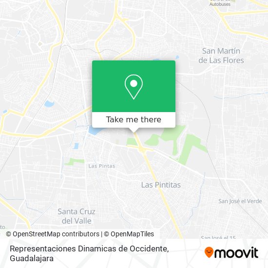 Representaciones Dinamicas de Occidente map