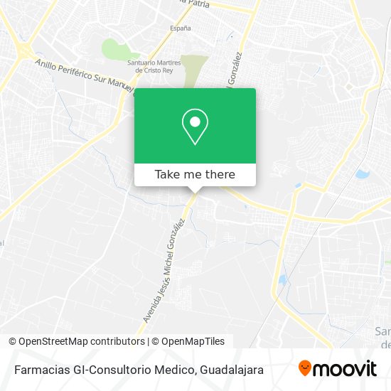 Mapa de Farmacias GI-Consultorio Medico