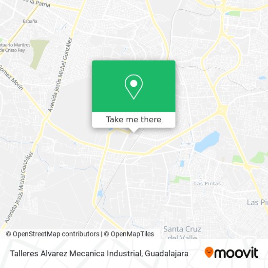 Talleres Alvarez Mecanica Industrial map