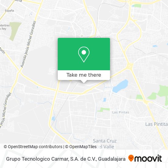Grupo Tecnologico Carmar, S.A. de C.V. map