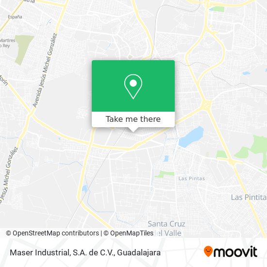 Maser Industrial, S.A. de C.V. map