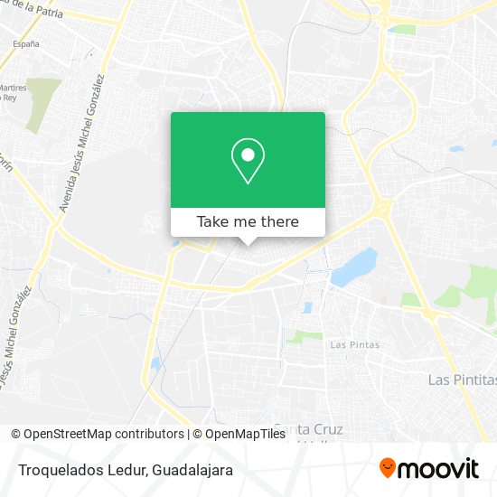 Troquelados Ledur map